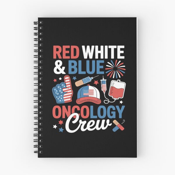 Item preview, Red White And Blue Oncology Nurse Crew Patients 4TH July Day designed and sold by BlassmausArt.