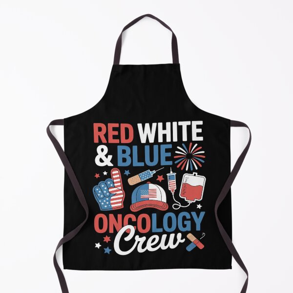 Item preview, Red White And Blue Oncology Nurse Crew Patients 4TH July Day designed and sold by BlassmausArt.