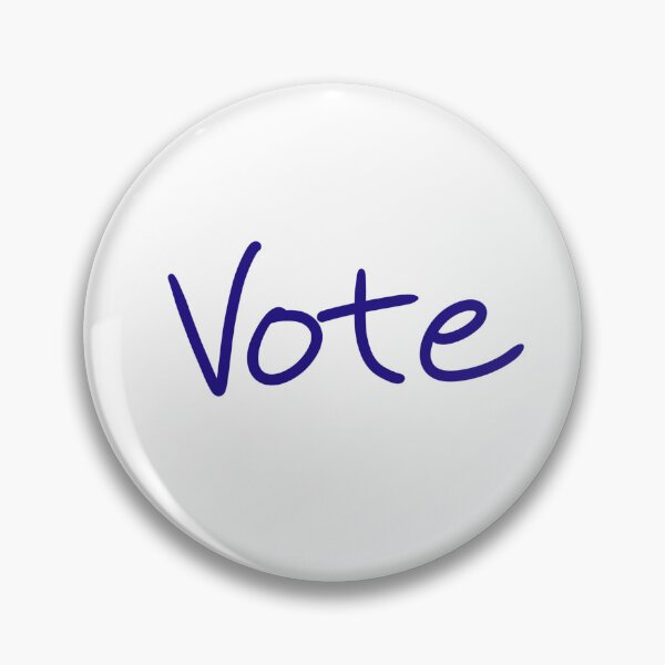 Item preview, Vote (in blue) designed and sold by abeink.