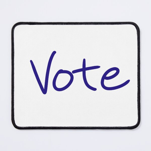 Item preview, Vote (in blue) designed and sold by abeink.