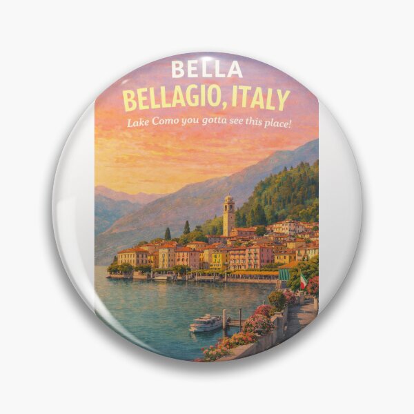 Item preview, Bellagio Lake Como Lombardy Italy Villa Melzi Villa Serbelloni designed and sold by Places On Earth.