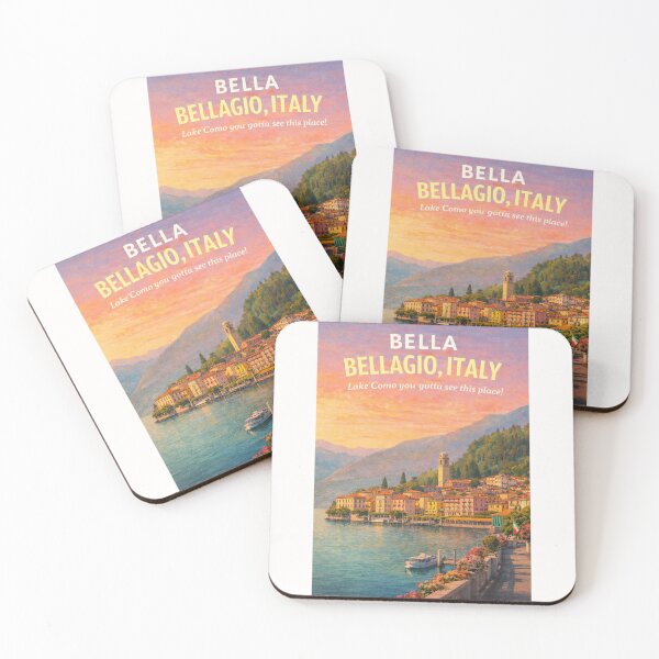 Item preview, Bellagio Lake Como Lombardy Italy Villa Melzi Villa Serbelloni designed and sold by Places On Earth.