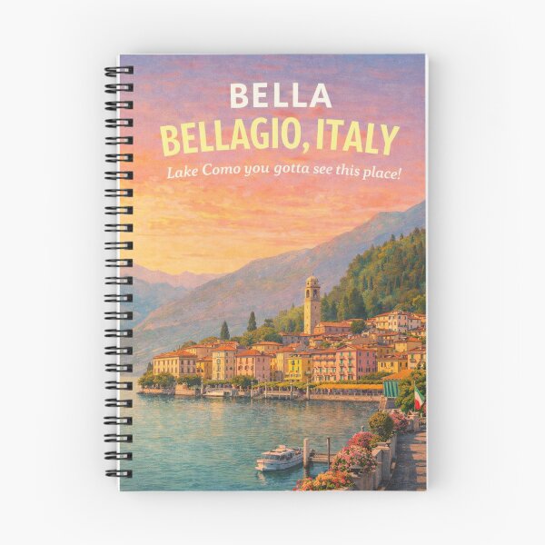 Item preview, Bellagio Lake Como Lombardy Italy Villa Melzi Villa Serbelloni designed and sold by Places On Earth.