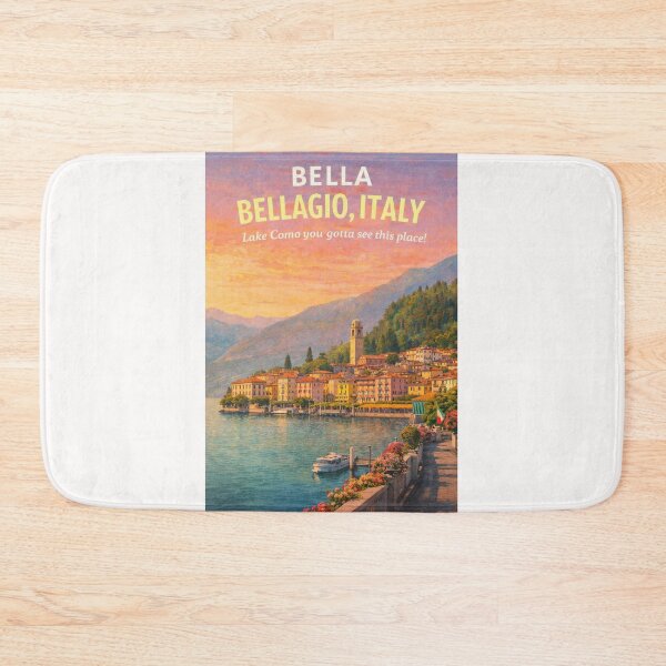 Item preview, Bellagio Lake Como Lombardy Italy Villa Melzi Villa Serbelloni designed and sold by Places On Earth.