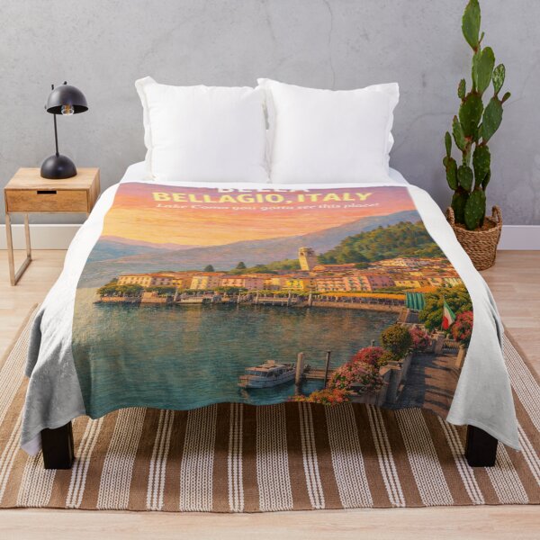 Item preview, Bellagio Lake Como Lombardy Italy Villa Melzi Villa Serbelloni designed and sold by Places On Earth.