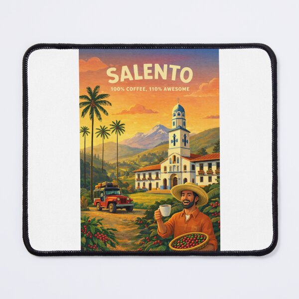 Item preview, Salento Quindio Colombia Coffee Cultural Landscape Andes Colombia designed and sold by Places On Earth.