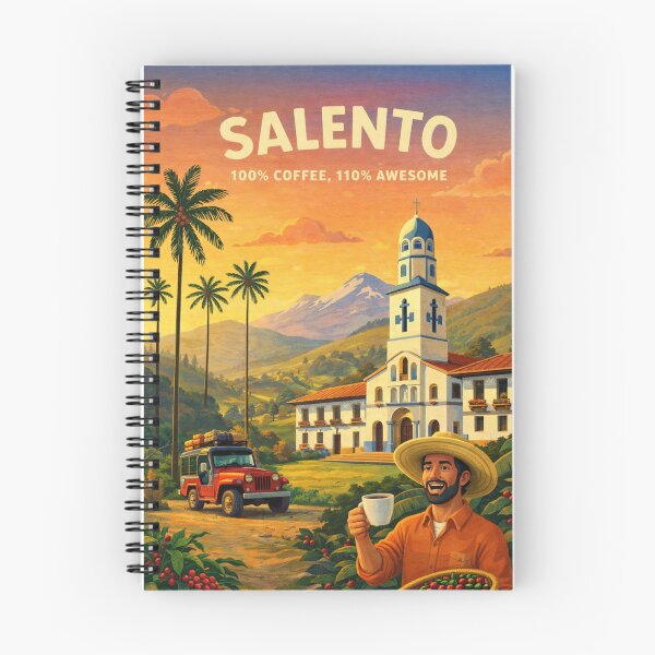 Item preview, Salento Quindio Colombia Coffee Cultural Landscape Andes Colombia designed and sold by Places On Earth.