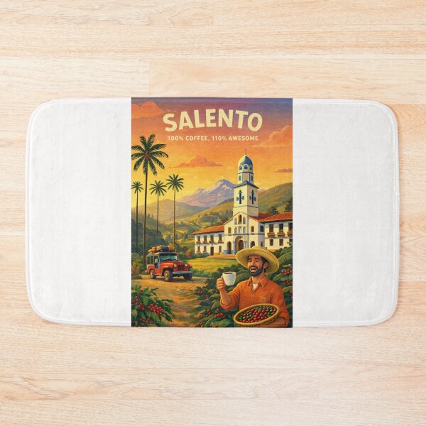 Item preview, Salento Quindio Colombia Coffee Cultural Landscape Andes Colombia designed and sold by Places On Earth.