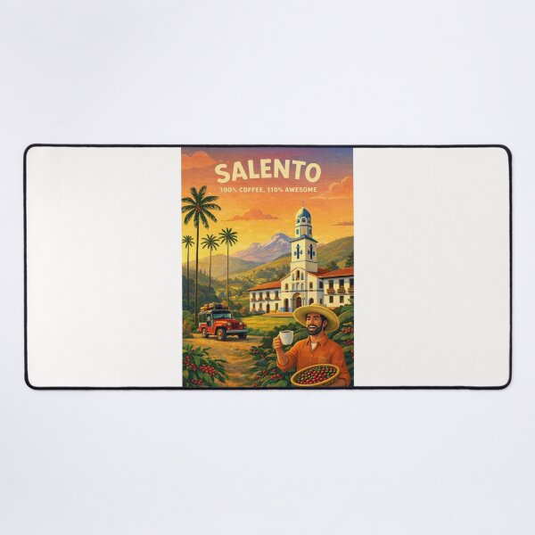 Item preview, Salento Quindio Colombia Coffee Cultural Landscape Andes Colombia designed and sold by Places On Earth.