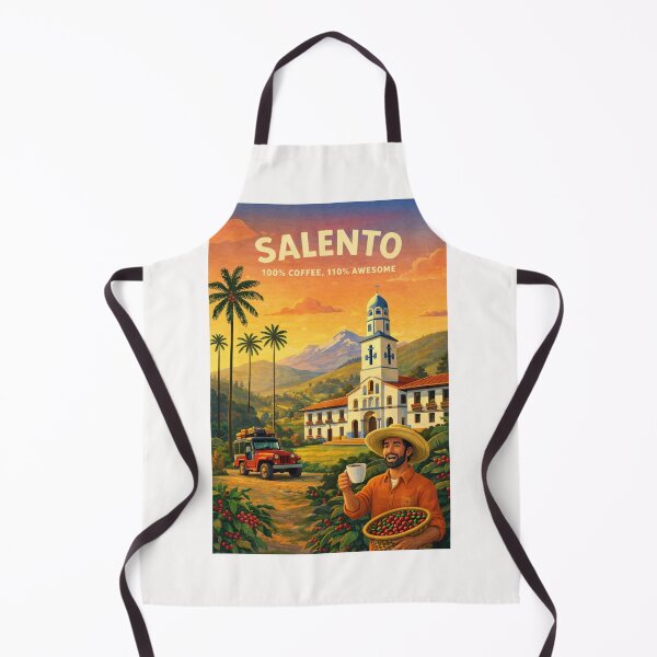 Item preview, Salento Quindio Colombia Coffee Cultural Landscape Andes Colombia designed and sold by Places On Earth.
