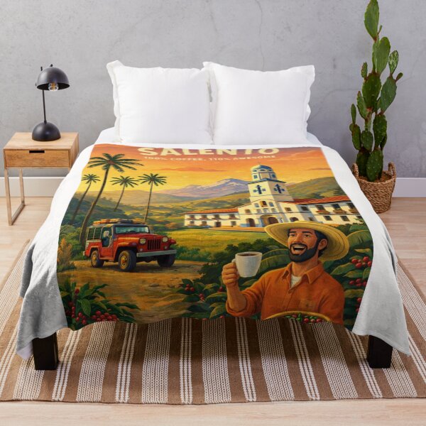 Item preview, Salento Quindio Colombia Coffee Cultural Landscape Andes Colombia designed and sold by Places On Earth.