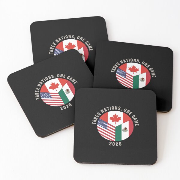 Item preview, Three Nations One Game 2026 Soccer designed and sold by BlassmausArt.