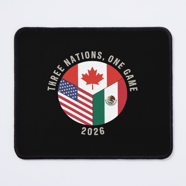 Item preview, Three Nations One Game 2026 Soccer designed and sold by BlassmausArt.