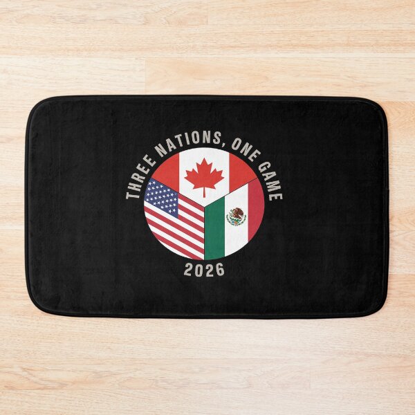 Item preview, Three Nations One Game 2026 Soccer designed and sold by BlassmausArt.
