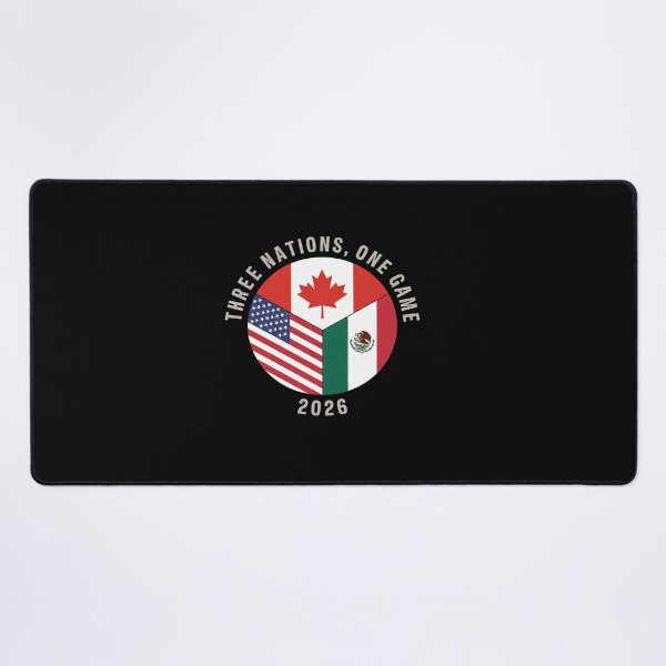 Item preview, Three Nations One Game 2026 Soccer designed and sold by BlassmausArt.