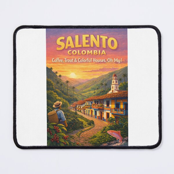 Item preview, Salento Quindio Colombia Cocora Valley Coffee Cultural Landscape Andes designed and sold by Places On Earth.
