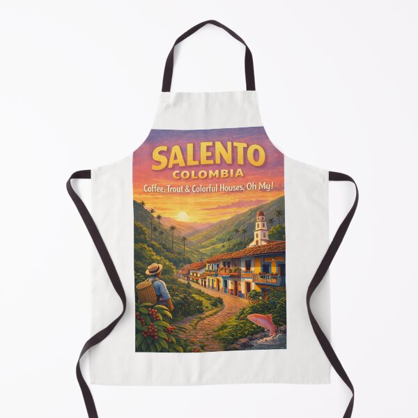 Item preview, Salento Quindio Colombia Cocora Valley Coffee Cultural Landscape Andes designed and sold by Places On Earth.