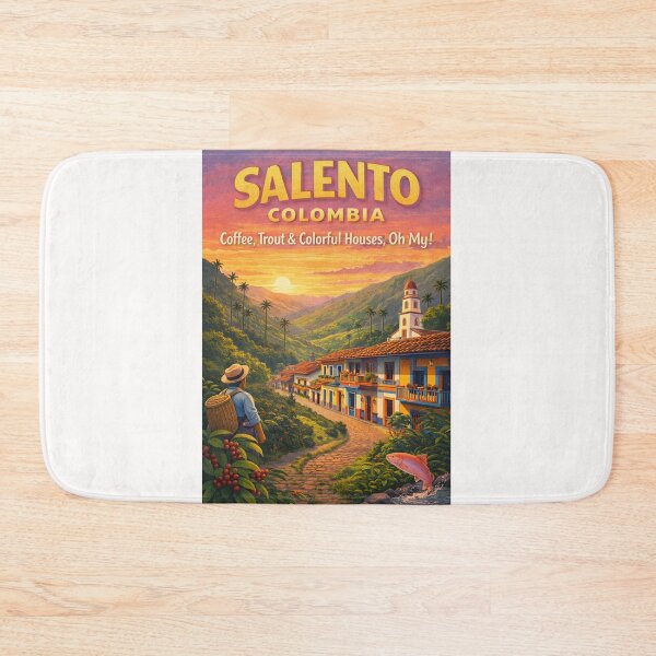 Item preview, Salento Quindio Colombia Cocora Valley Coffee Cultural Landscape Andes designed and sold by Places On Earth.