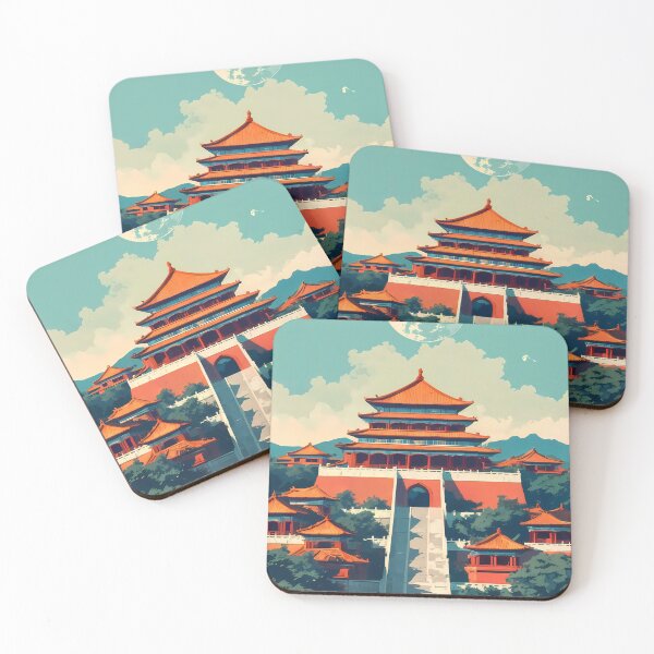 Item preview, Vintage Summer Palace Beijing Retro Travel Poster Illustration designed and sold by JacksoonLester.