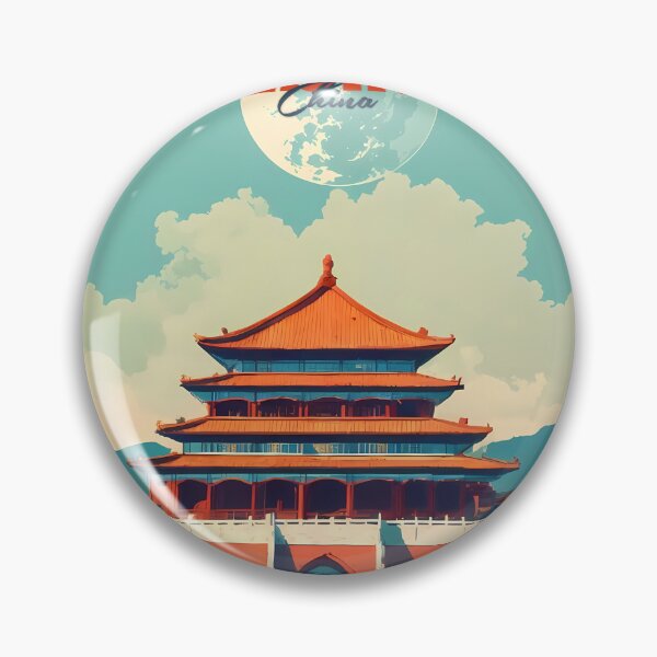 Item preview, Vintage Summer Palace Beijing Retro Travel Poster Illustration designed and sold by JacksoonLester.