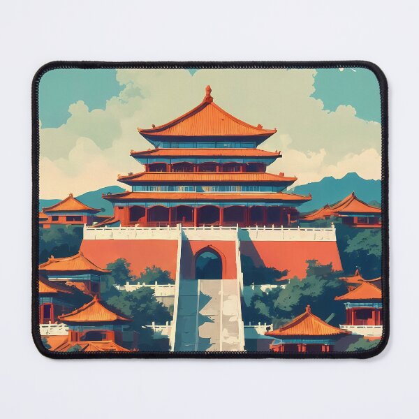Item preview, Vintage Summer Palace Beijing Retro Travel Poster Illustration designed and sold by JacksoonLester.
