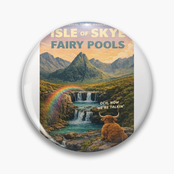Item preview, Isle of Skye Fairy Pools Cuillin Mountains Scotland United Kingdom designed and sold by Places On Earth.