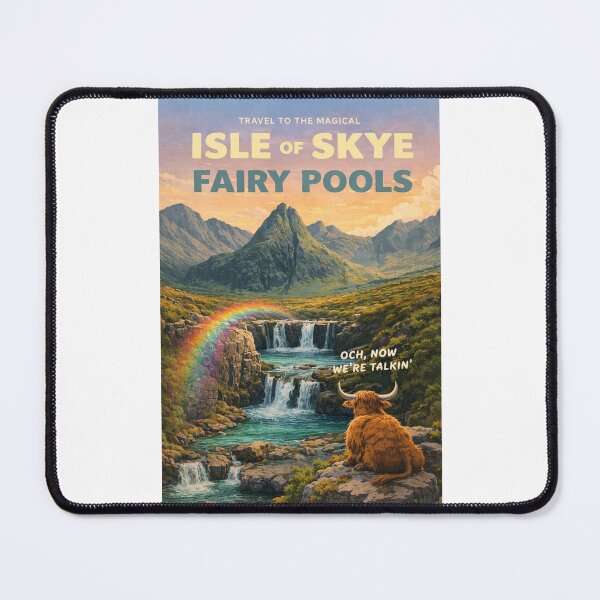 Item preview, Isle of Skye Fairy Pools Cuillin Mountains Scotland United Kingdom designed and sold by Places On Earth.