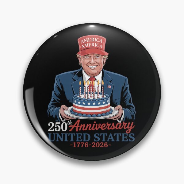 Item preview, Trump Celebrate 250th America Birthday US Anniversary designed and sold by BlassmausArt.