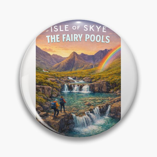 Item preview, Isle of Skye Fairy Pools Cuillin Mountains Glen Brittle Scotland designed and sold by Places On Earth.