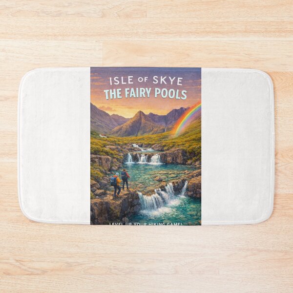 Item preview, Isle of Skye Fairy Pools Cuillin Mountains Glen Brittle Scotland designed and sold by Places On Earth.