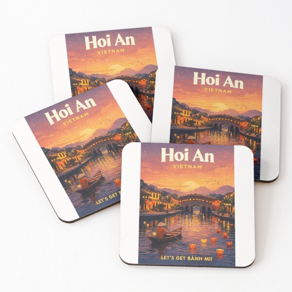 Item preview, Hoi An Quang Nam Vietnam Japanese Covered Bridge Thu Bon River designed and sold by Places On Earth.
