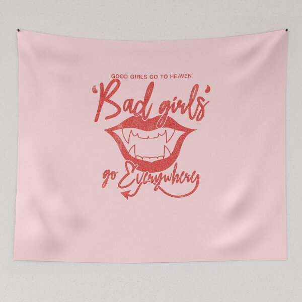 Item preview, Bad Girls Go Everywhere Vintage Graphic designed and sold by The secret storage room.