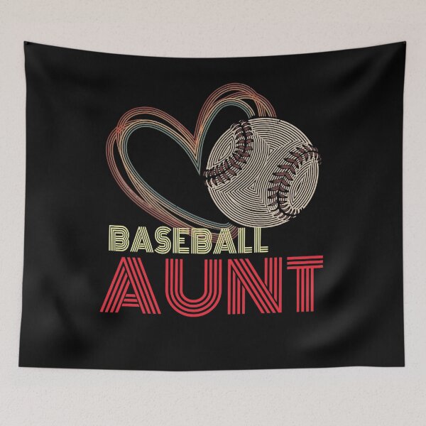 Item preview, Retro Baseball Aunt Heart Design designed and sold by KIROSALS.