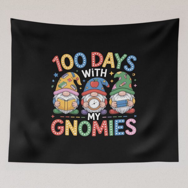 Item preview, 100 Days With My Gnomies Nursery 100th Day designed and sold by fferomananul.