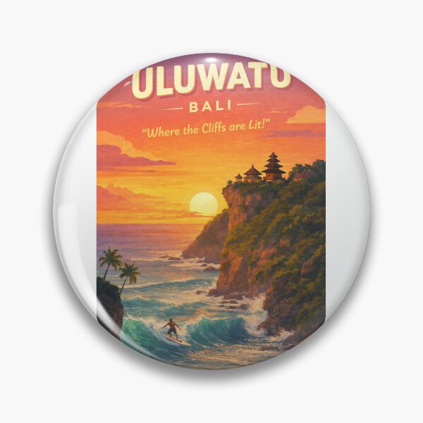 Item preview, Uluwatu Bali Indonesia Uluwatu Temple Bukit Peninsula Indian Ocean designed and sold by Aryabek.
