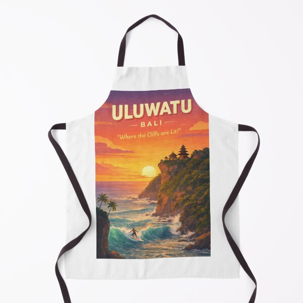 Item preview, Uluwatu Bali Indonesia Uluwatu Temple Bukit Peninsula Indian Ocean designed and sold by Aryabek.