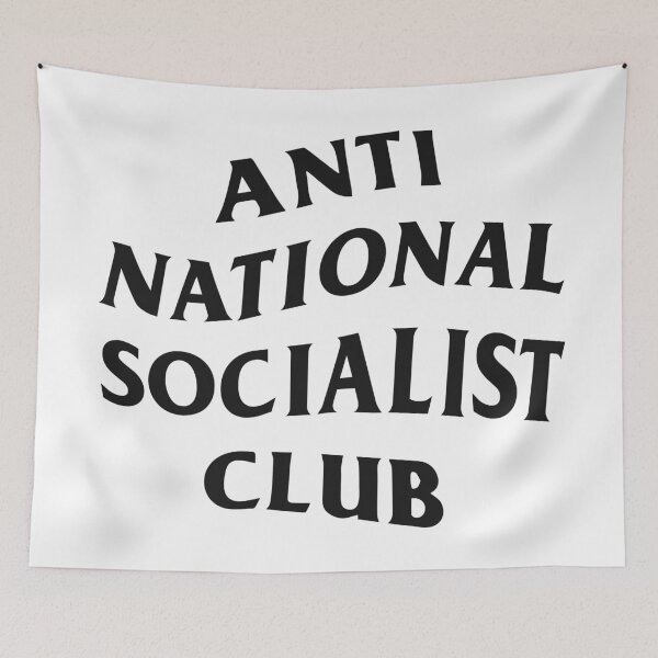 Item preview, ANTI NATIONAL SOCIALIST CLUB designed and sold by oddwonders.