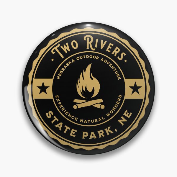 Item preview, Two Rivers State Park Camping Nebraska designed and sold by CattlettArt.
