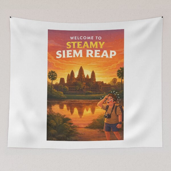 Item preview, Siem Reap Angkor Wat Cambodia Angkor Archaeological Park Tonle Sap designed and sold by Aryabek.