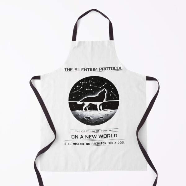 Item preview, Silentium Protocol Wolf Under Alien Sky designed and sold by WildlifeInc.