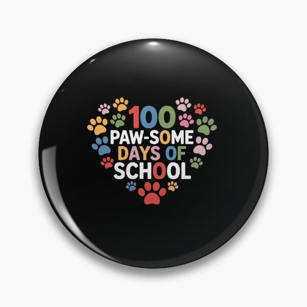 Item preview, 100 Paw-Some Days of School Dog 100th Day School designed and sold by fferomananul.