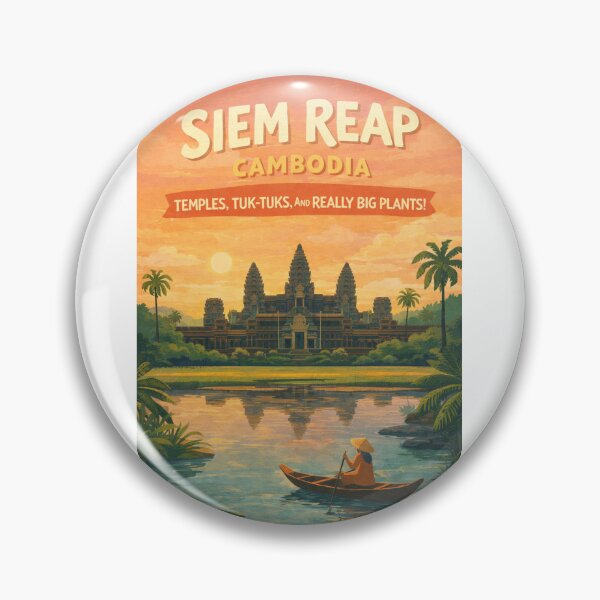 Item preview,  Siem Reap Angkor Wat Cambodia Angkor Thom Bayon Temple Ta Prohm designed and sold by Aryabek.