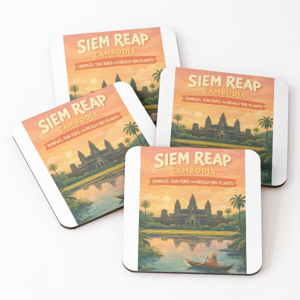 Item preview,  Siem Reap Angkor Wat Cambodia Angkor Thom Bayon Temple Ta Prohm designed and sold by Aryabek.