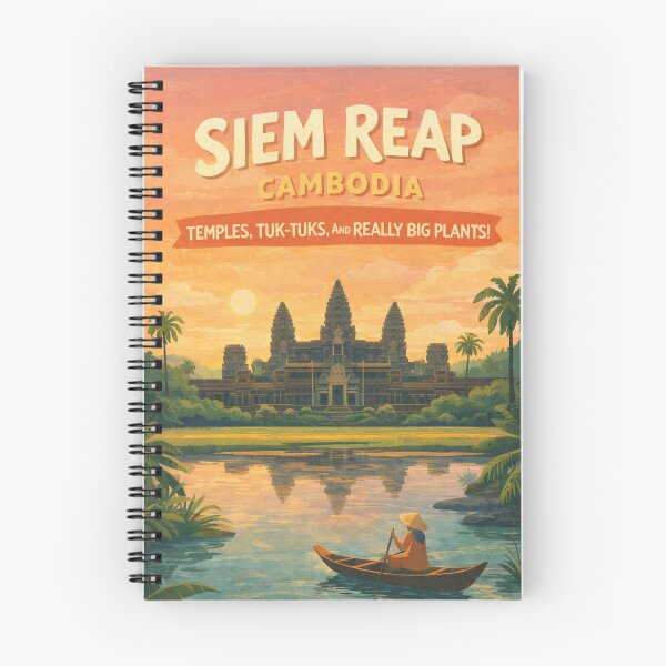 Item preview,  Siem Reap Angkor Wat Cambodia Angkor Thom Bayon Temple Ta Prohm designed and sold by Aryabek.
