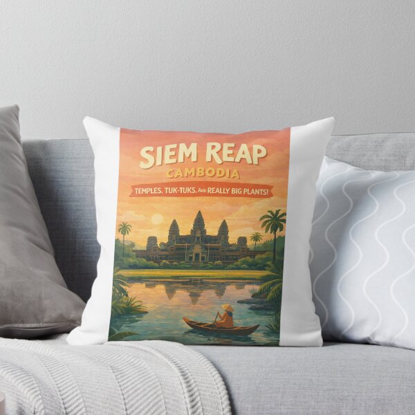 Item preview,  Siem Reap Angkor Wat Cambodia Angkor Thom Bayon Temple Ta Prohm designed and sold by Aryabek.