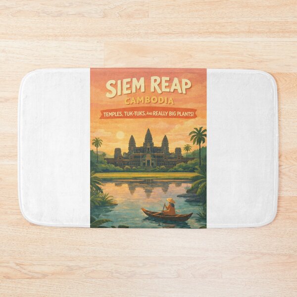 Item preview,  Siem Reap Angkor Wat Cambodia Angkor Thom Bayon Temple Ta Prohm designed and sold by Aryabek.