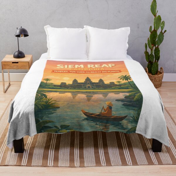 Item preview,  Siem Reap Angkor Wat Cambodia Angkor Thom Bayon Temple Ta Prohm designed and sold by Aryabek.