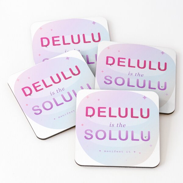 Item preview, Delulu Is The Solulu — Gen Z Manifestation designed and sold by Peace Frog SEA.