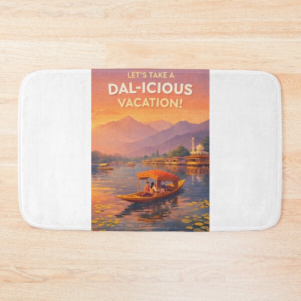 Item preview, Dal Lake Srinagar Jammu Kashmir India Himalayas Nishat Bagh Shalimar Bagh designed and sold by Aryabek.