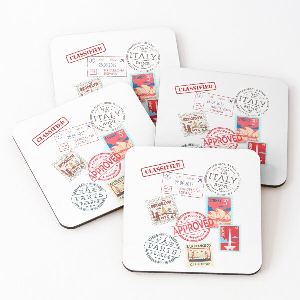 Item preview, Stamp Travel designed and sold by Kennedy Fun Tee's.